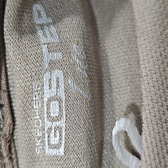 Skechers Women's Tan Quilted Ballet Slip On Go Step Lite Size 11 - Picture 3 of 9